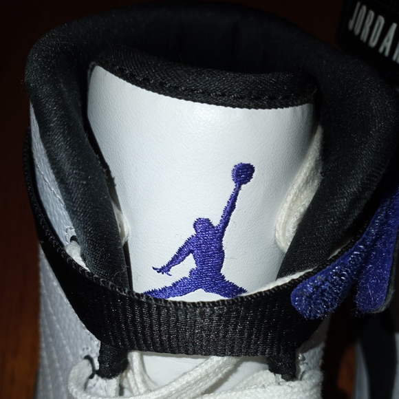 ****SOLD***** Nike Air Jordan Black White and Purple *****SOLD***** - Picture 4 of 14